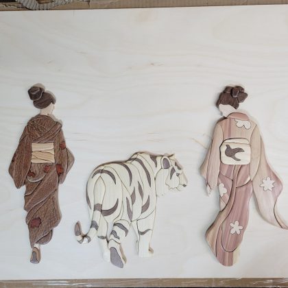 Geishas and Tiger