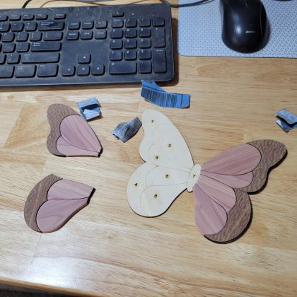 Intarsia Kits (Butterfly)