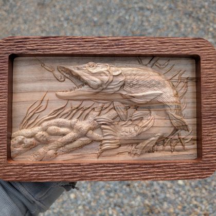 Pike Carving