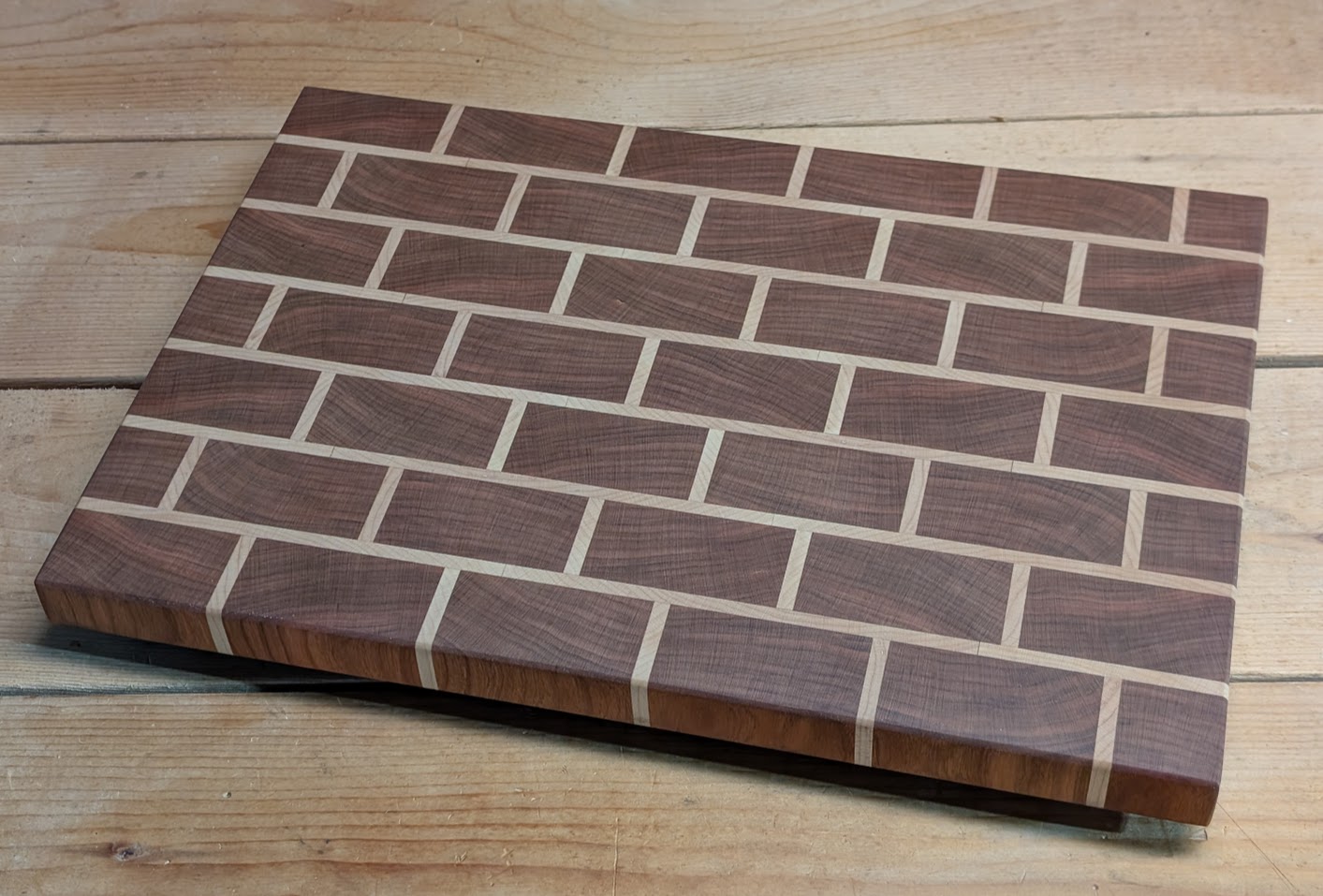 Brick Pattern Cutting Board