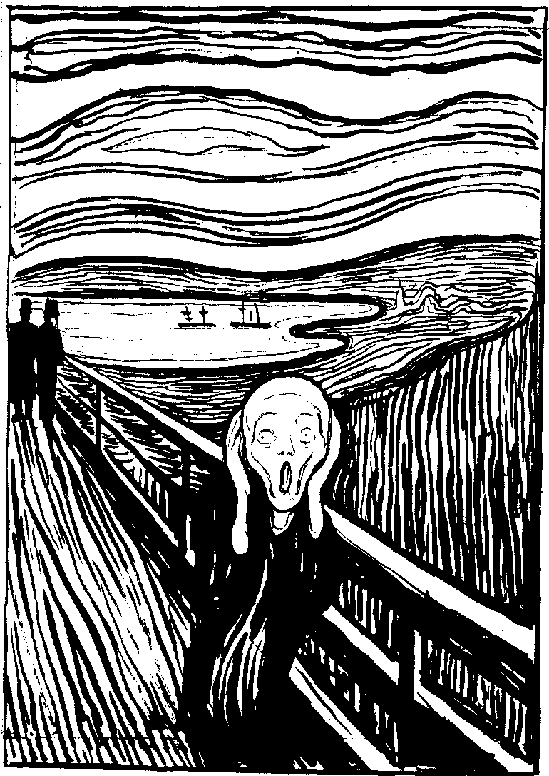 The Scream - Intarsia Reproduction - Image 5