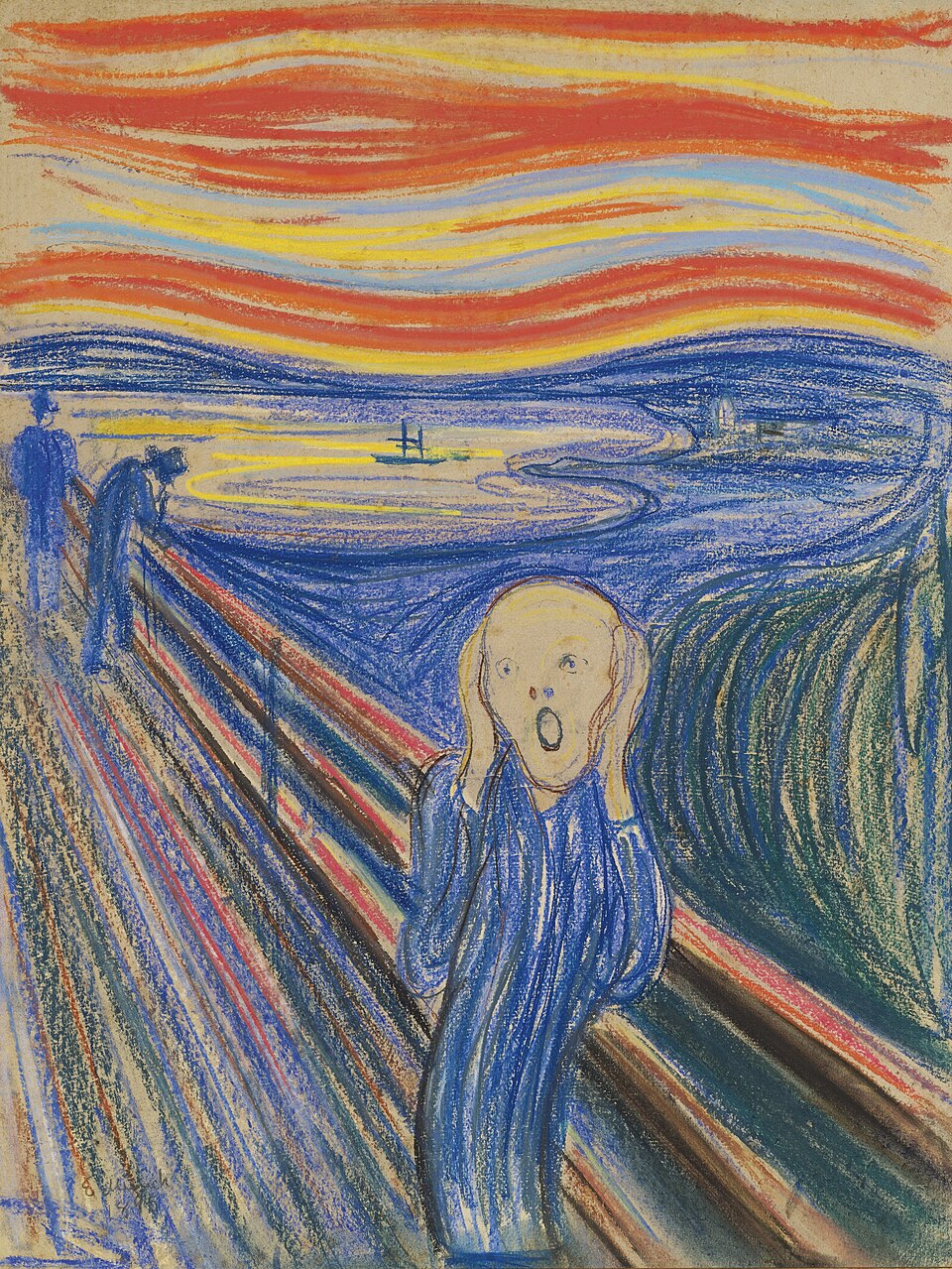 The Scream - Intarsia Reproduction - Image 6